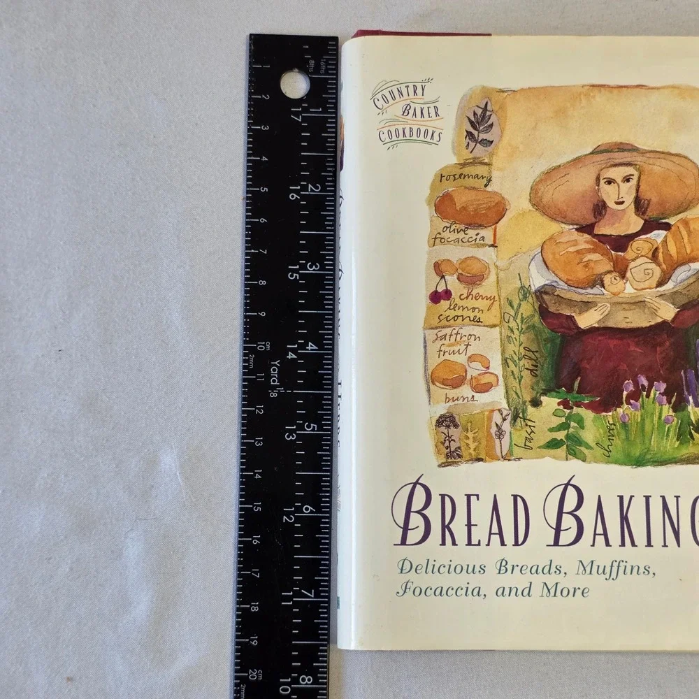 Bread Baking with Herbs Cookbook Delicious Breads‎ Muffins Focaccia 1996